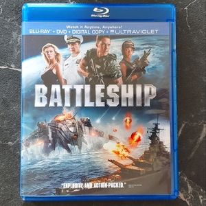 Excellent Used Condition Battleship BluRay & DVD 2 disc set.